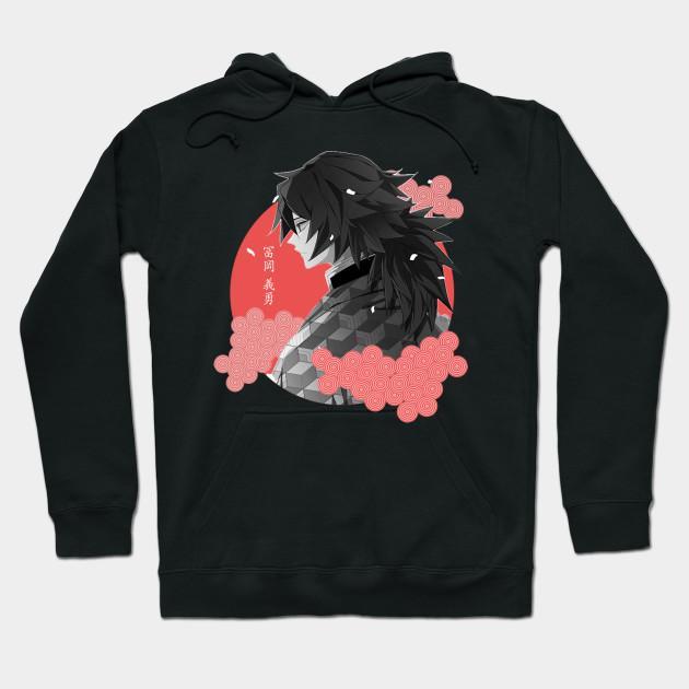 Tomioka Giyuu - Demon Slayer - Kimetsu No Yaiba Pullover Hoodie Sweatshirt V3