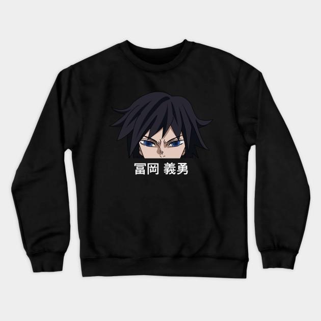 Tomioka Giyuu - Demon Slayer - Kimetsu No Yaiba Pullover Hoodie Sweatshirt V8 - Image 2