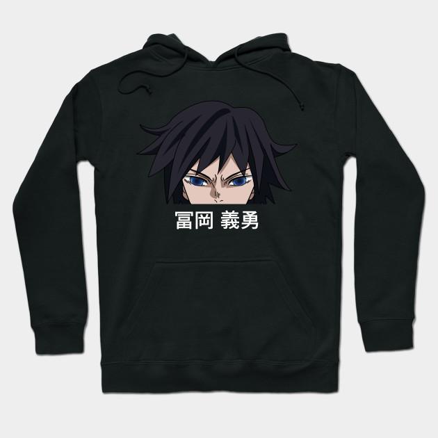 Tomioka Giyuu - Demon Slayer - Kimetsu No Yaiba Pullover Hoodie Sweatshirt V8