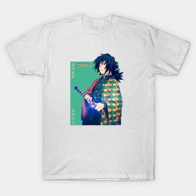Tomioka Giyuu - Demon Slayer - Kimetsu No Yaiba T-Shirt V10