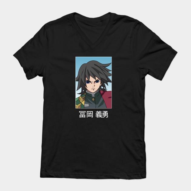 Tomioka Giyuu - Demon Slayer - Kimetsu No Yaiba T-Shirt V14 - Image 2