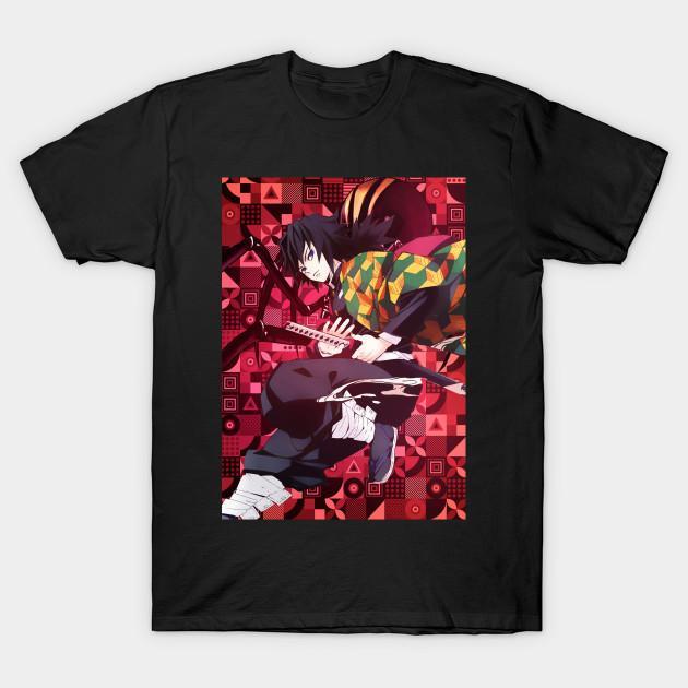 Tomioka Giyuu - Demon Slayer - Kimetsu No Yaiba T-Shirt V15