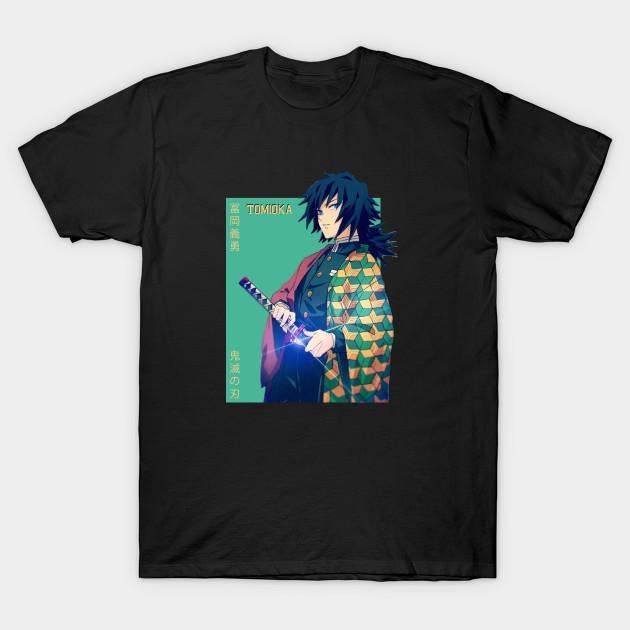 Tomioka Giyuu - Demon Slayer - Kimetsu No Yaiba T-Shirt V22