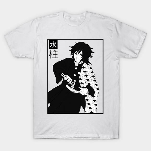 Tomioka Giyuu - Demon Slayer - Kimetsu No Yaiba T-Shirt V5