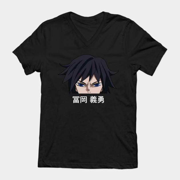 Tomioka Giyuu - Demon Slayer - Kimetsu No Yaiba T-Shirt V8 - Image 2