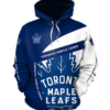 Toronto Maple Leafs Symbol 3D Printed Pullover Hoodie