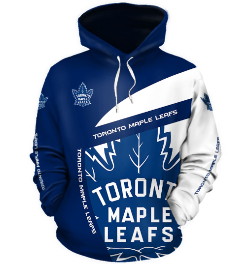 Toronto Maple Leafs Symbol 3D Printed Pullover Hoodie