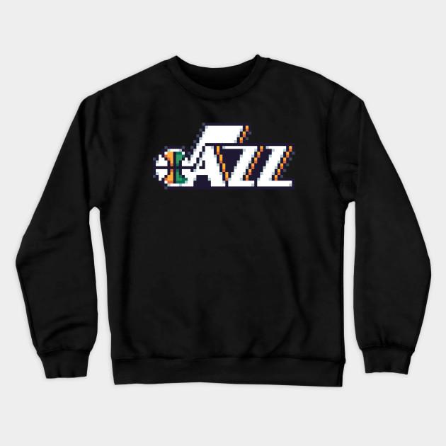 Utah Jazz Pullover Crewneck Sweatshirt V1