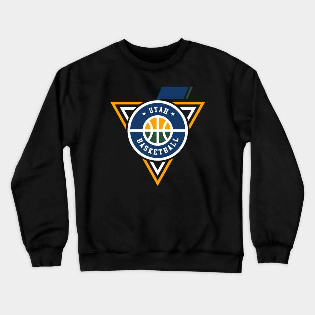 Utah Jazz Pullover Crewneck Sweatshirt V10