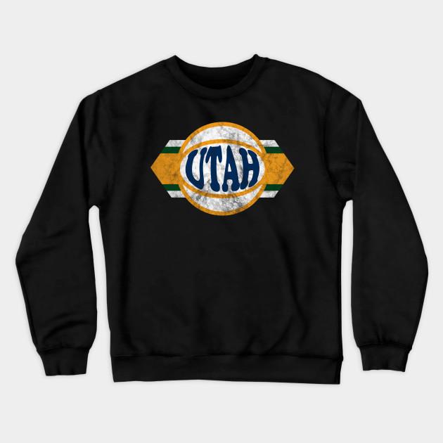 Utah Jazz Pullover Crewneck Sweatshirt V11