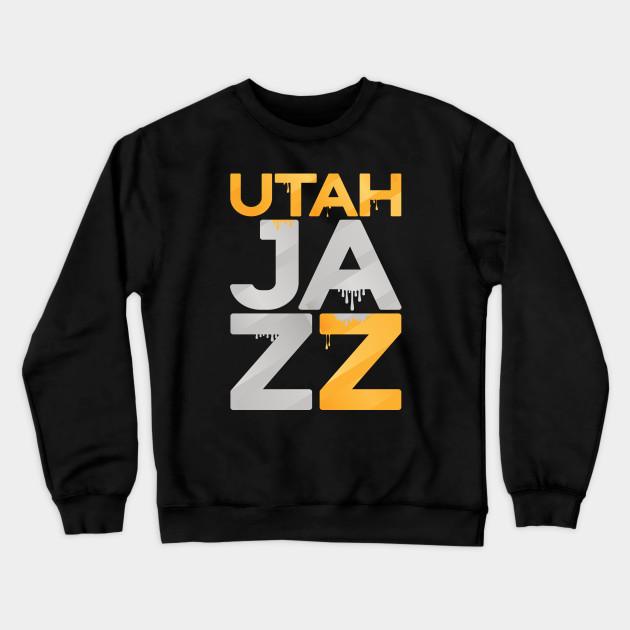 Utah Jazz Pullover Crewneck Sweatshirt V14