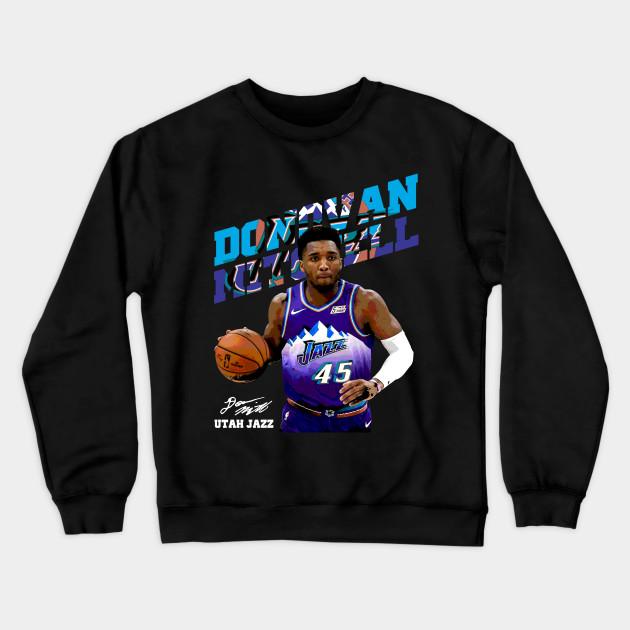 Utah Jazz Pullover Crewneck Sweatshirt V18