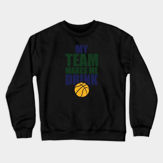 Utah Jazz Pullover Crewneck Sweatshirt V19