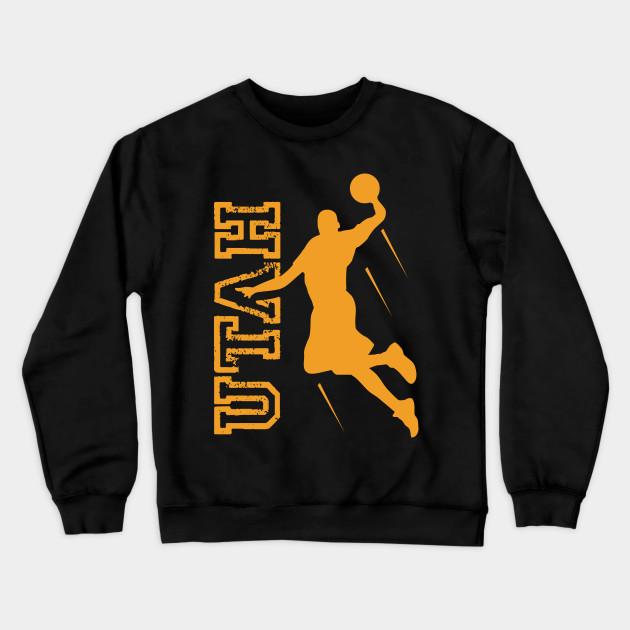 Utah Jazz Pullover Crewneck Sweatshirt V20