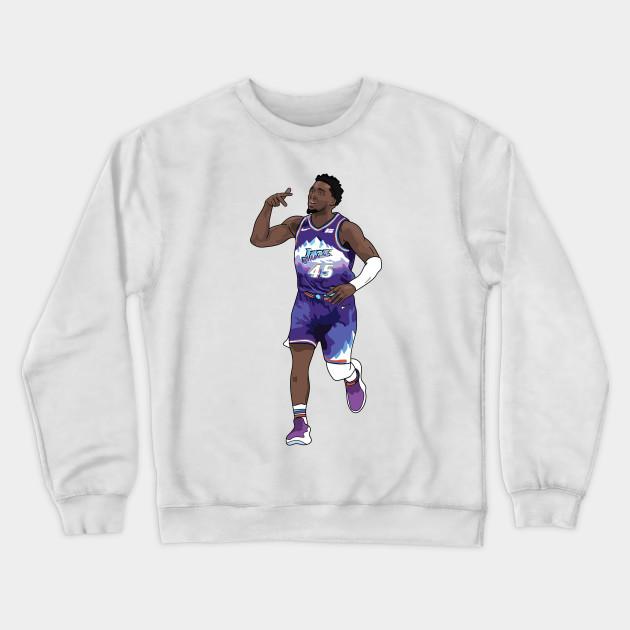 Utah Jazz Pullover Crewneck Sweatshirt V25 - Image 2