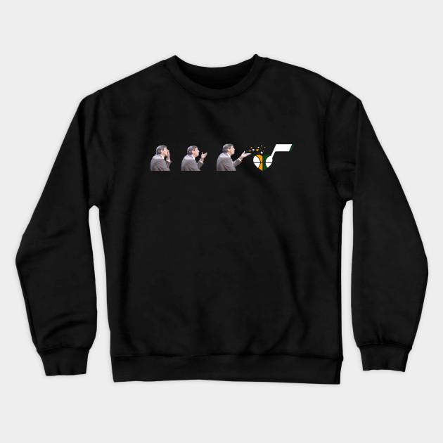 Utah Jazz Pullover Crewneck Sweatshirt V30