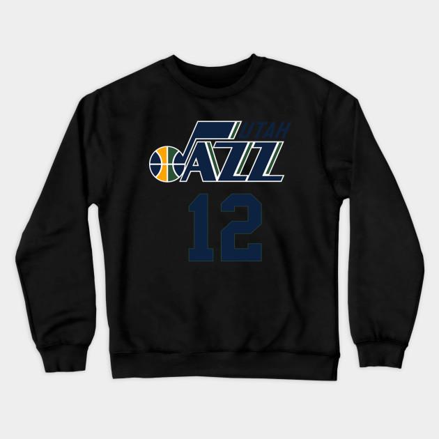 Utah Jazz Pullover Crewneck Sweatshirt V37