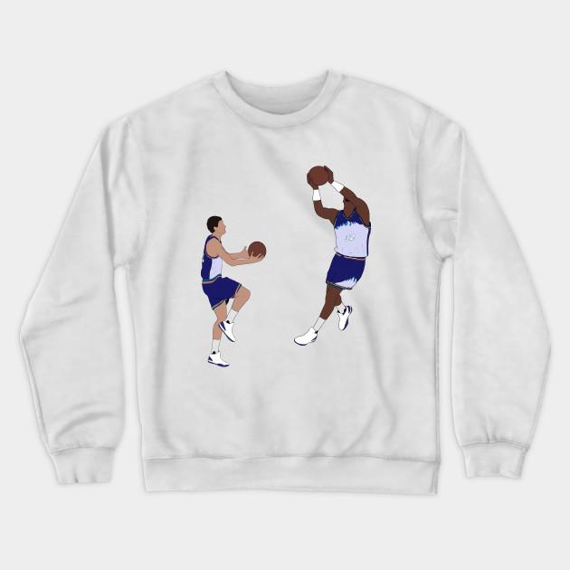 Utah Jazz Pullover Crewneck Sweatshirt V43 - Image 2