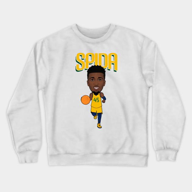 Utah Jazz Pullover Crewneck Sweatshirt V45 - Image 2