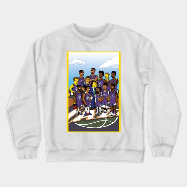 Utah Jazz Pullover Crewneck Sweatshirt V5