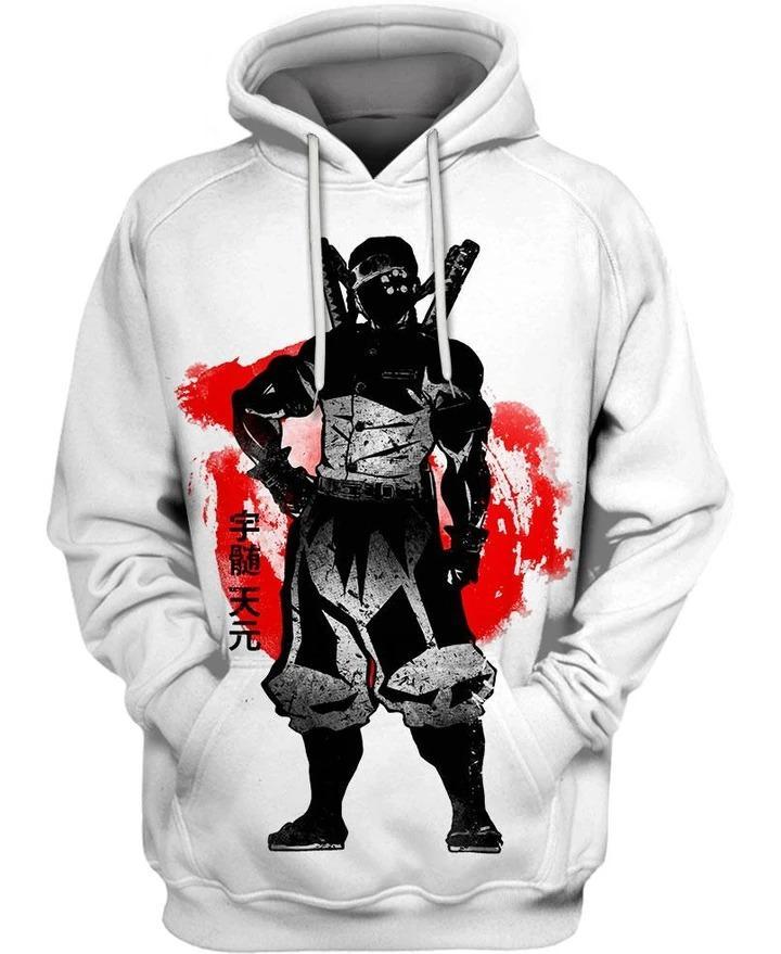 Uzui Tengen - Demon Slayer - Kimetsu No Yaiba 3D Pullover Hoodie V1
