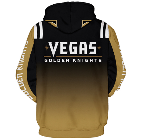 Vegas Golden Knights Logo 3D Printed Pullover Hoodie - Image 2