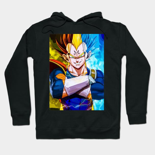 Vegeta - Dragon Ball Z Pullover Hoodie Sweatshirt V4