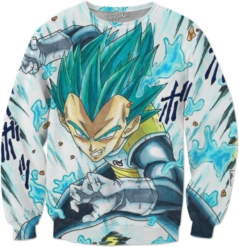 Vegeta Dragon Ball Z 3D Sweatshirt V3