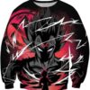 Vegeta Dragon Ball Z 3D Sweatshirt V5