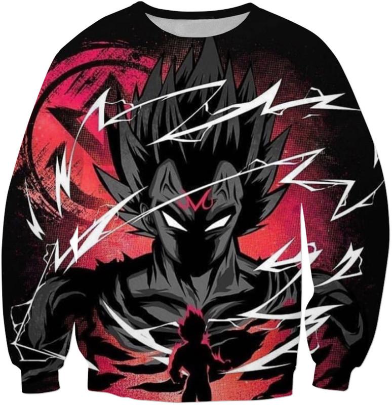 Vegeta Dragon Ball Z 3D Sweatshirt V5
