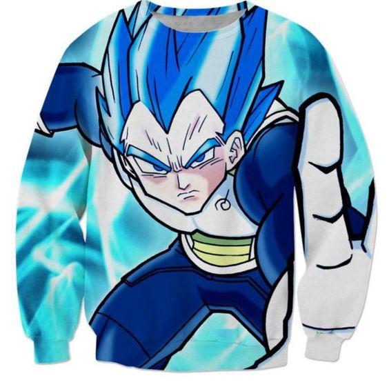 Vegeta Dragon Ball Z 3D Sweatshirt V8