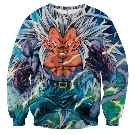 Vegeta Dragon Ball Z 3D Sweatshirt V9