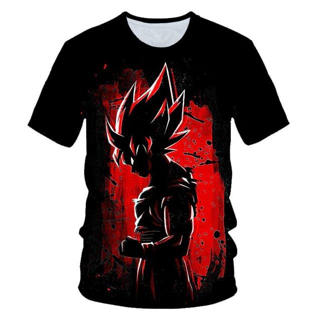 Vegeta Dragon Ball Z 3D T-Shirt V10