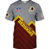 Washington Redskins Logo In Chest 3D Printed T-Shirt