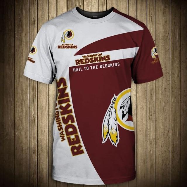 Washington Redskins Symbol 3D Printed T-Shirt