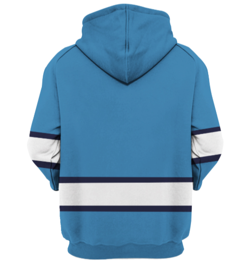 Winnipeg Jets Symbol 3D Zipper Hoodie Jacket - Image 2