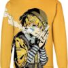 Zenitsu Agatsuma - Demon Slayer - Kimetsu No Yaiba 3D Crewneck Sweatshirt V1