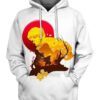 Zenitsu Agatsuma - Demon Slayer - Kimetsu No Yaiba 3D Pullover Hoodie V9