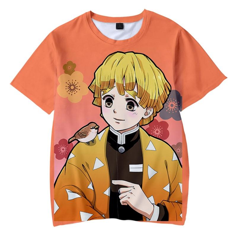 Zenitsu Agatsuma - Demon Slayer - Kimetsu No Yaiba 3D T-Shirt V3