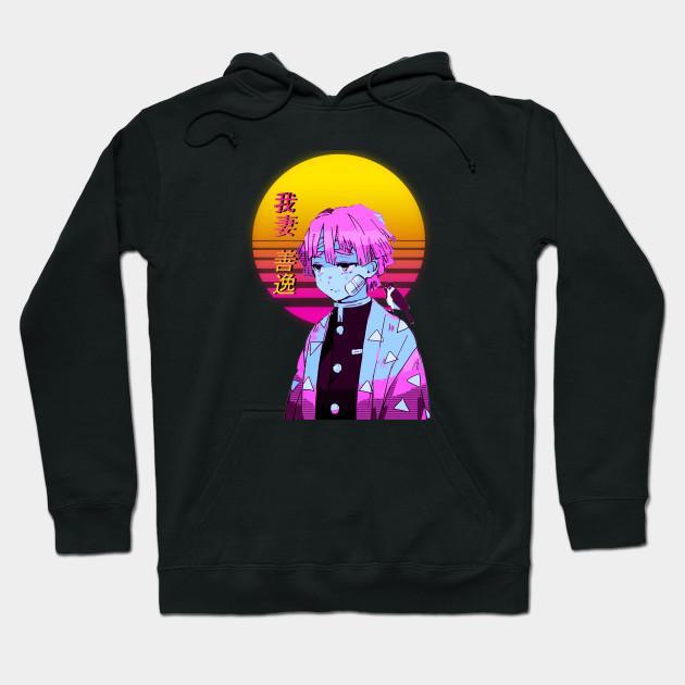 Zenitsu Agatsuma - Demon Slayer - Kimetsu No Yaiba Pullover Hoodie Sweatshirt V17