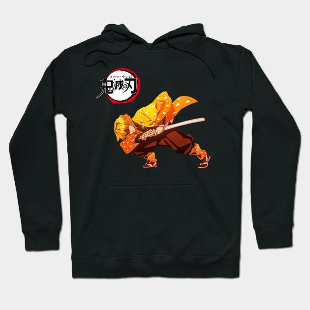 Zenitsu Agatsuma - Demon Slayer - Kimetsu No Yaiba Pullover Hoodie Sweatshirt V24