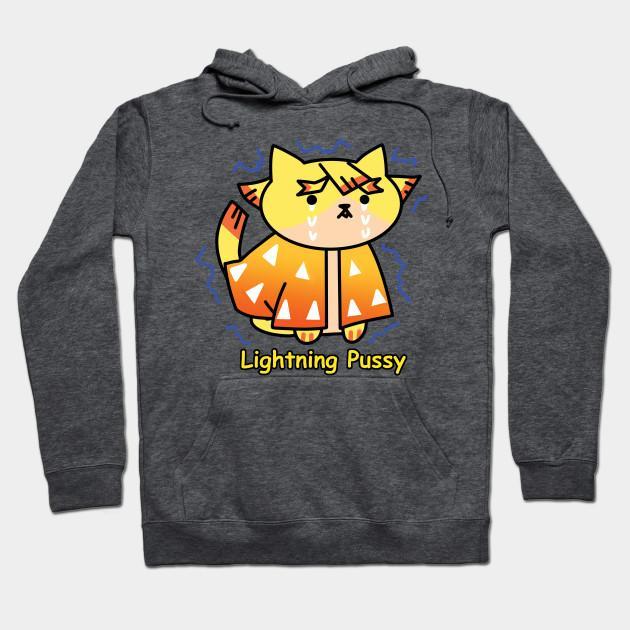 Zenitsu Agatsuma - Demon Slayer - Kimetsu No Yaiba Pullover Hoodie Sweatshirt V36