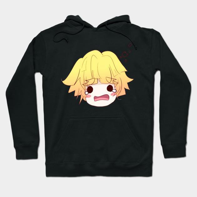 Zenitsu Agatsuma - Demon Slayer - Kimetsu No Yaiba Pullover Hoodie Sweatshirt V5
