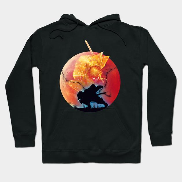Zenitsu Agatsuma - Demon Slayer - Kimetsu No Yaiba Pullover Hoodie Sweatshirt V6