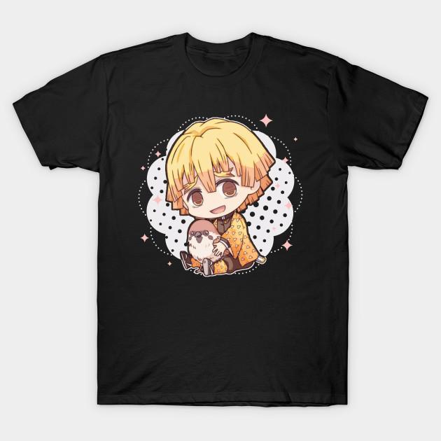 Zenitsu Agatsuma - Demon Slayer - Kimetsu No Yaiba T-Shirt V1