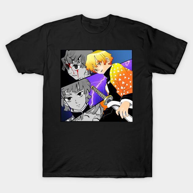 Zenitsu Agatsuma - Demon Slayer - Kimetsu No Yaiba T-Shirt V10