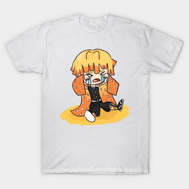 Zenitsu Agatsuma - Demon Slayer - Kimetsu No Yaiba T-Shirt V13