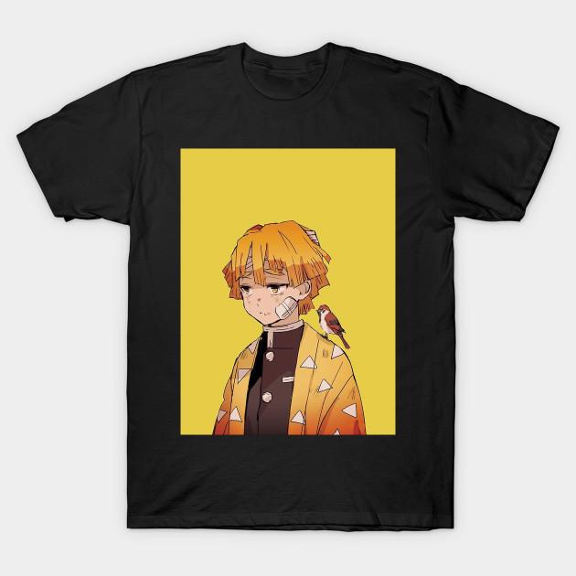 Zenitsu Agatsuma - Demon Slayer - Kimetsu No Yaiba T-Shirt V2