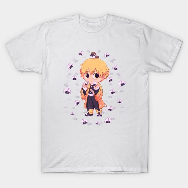 Zenitsu Agatsuma - Demon Slayer - Kimetsu No Yaiba T-Shirt V22