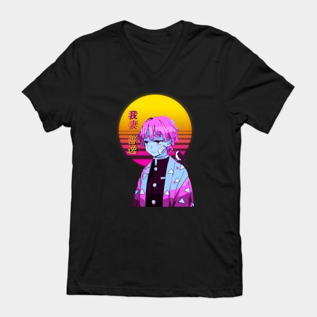 Zenitsu Agatsuma - Demon Slayer - Kimetsu No Yaiba T-Shirt V23 - Image 2